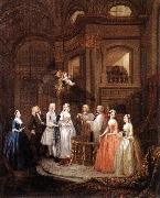 The Marriage of Stephen Beckingham and Mary Cox f HOGARTH, William